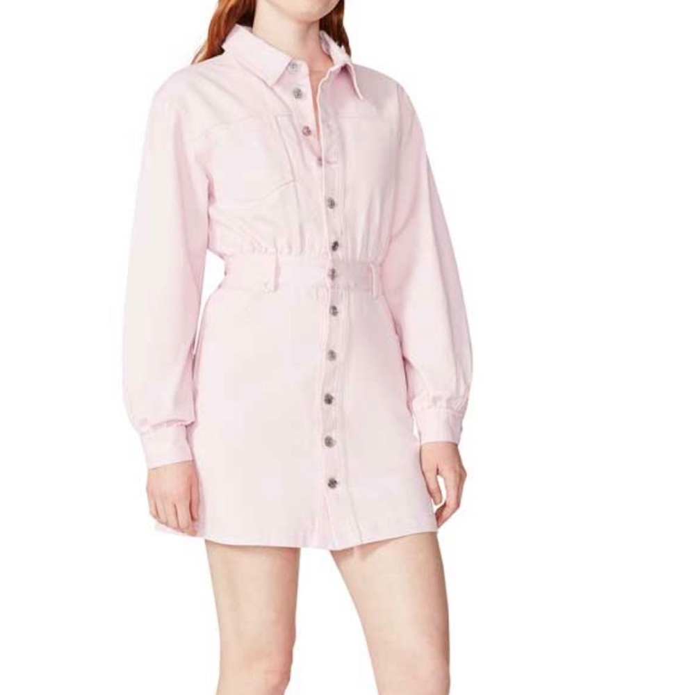 Pink Denim Steve Madden Dress